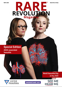 Copertina dell'edizione speciale di Rare Revolution Magazine